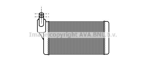 AVA QUALITY COOLING Теплообменник, отопление салона VW6097